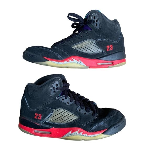 Rare 2020 Air Jordan 5 Retro Top 3 Size 5.5 - Picture 1 of 11